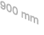 900 mm